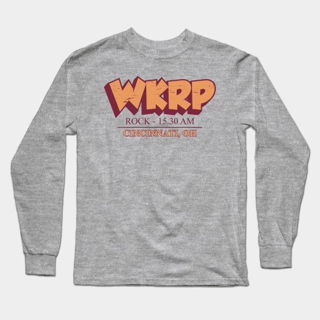 WKRP Cincinnati Long Sleeve T-Shirt by Baby Kids Zone